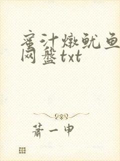 蜜汁炖鱿鱼百度网盘txt