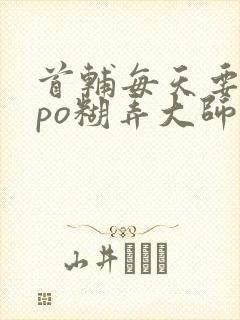 首辅每天要不够po糊弄大师