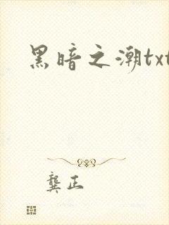 黑暗之潮txt