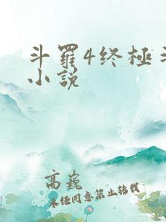 斗罗4终极斗罗小说