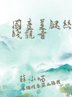 国产美腿丝袜在线观看