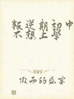 叛逆期初中男孩不想上学