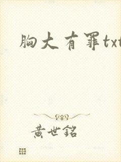 胸大有罪txt