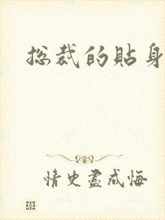 总裁的贴身玩宠