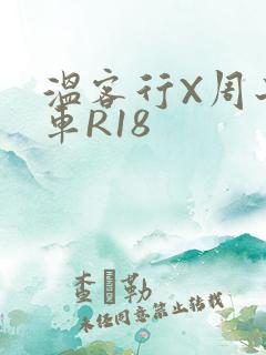温客行X周子舒车R18