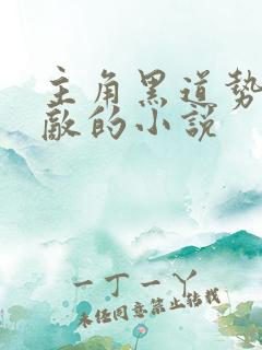 主角黑道势力无敌的小说