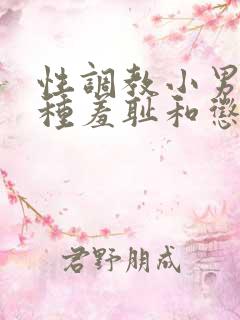 性调教小男娃各种羞耻和惩罚小说