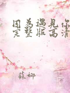 因为遇见你免费完整版高清