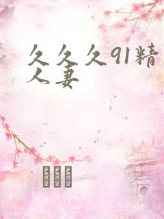 久久久91精品人妻