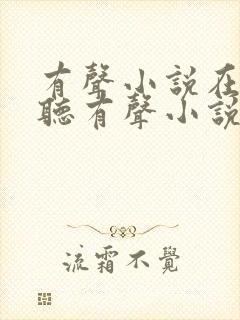 有声小说在线收听有声小说