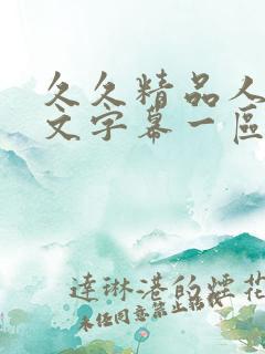 久久精品人妻中文字幕一区