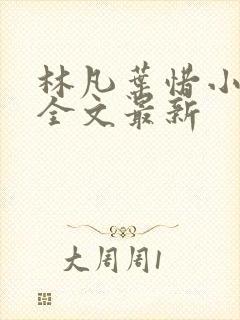 林凡叶惜小说读全文最新