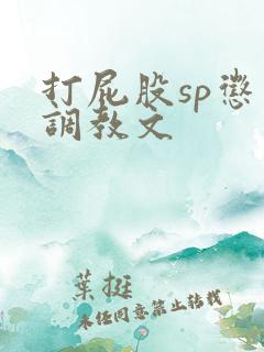打屁股sp惩罚调教文