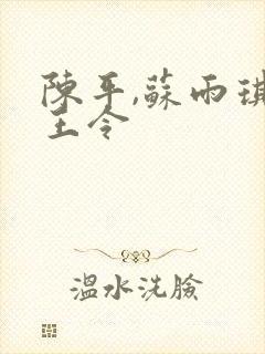 陈平,苏雨琪龙王令