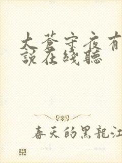 大苍守夜有声小说在线听