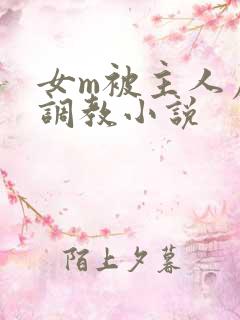 女m被主人虐玩调教小说