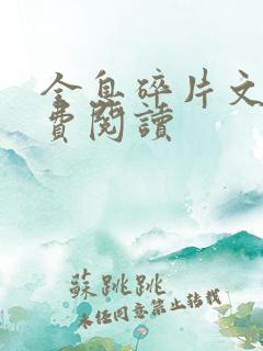 全息碎片文轩免费阅读