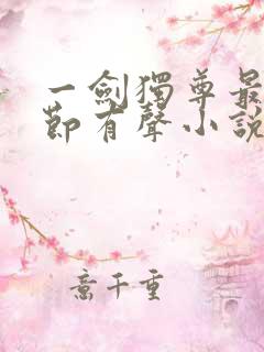 一剑独尊最新章节有声小说