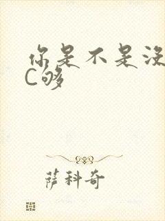你是不是没有被C够