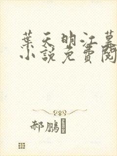 叶天明江暮婉的小说免费阅读全文