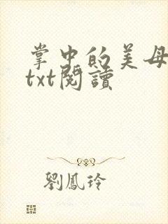 掌中的美母版主txt阅读