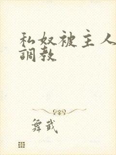 私奴被主人玩弄调教