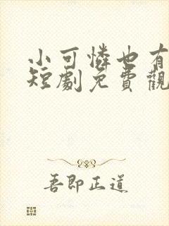 小可怜也有春天短剧免费观看