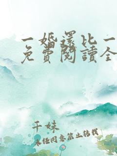 一婚还比一婚高免费阅读全文小说