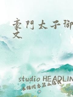 豪门太子御母全文