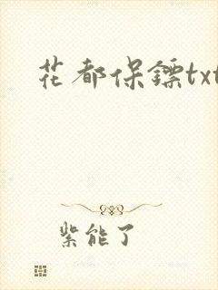 花都保镖txt
