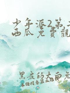 少年派2第二季西瓜免费观看