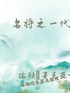 名将之一代天骄