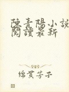 陈青阳小说免费阅读最新
