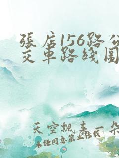张店156路公交车路线图