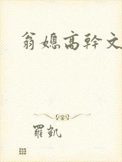 翁媳高干文