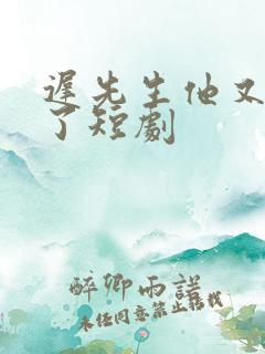 迟先生他又心动了短剧