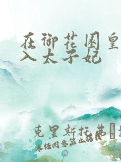 在御花园皇上进入太子妃