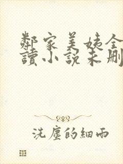 邻家美姨全文阅读小说未删减版