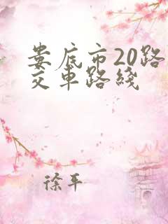 娄底市20路公交车路线