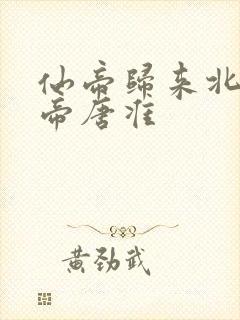 仙帝归来北斗仙帝唐准