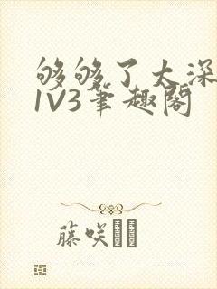 够够了太深了H1V3笔趣阁