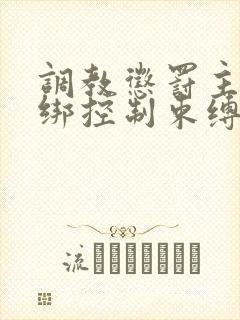 调教惩罚主奴捆绑控制束缚