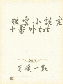 破云小说完整版+番外txt