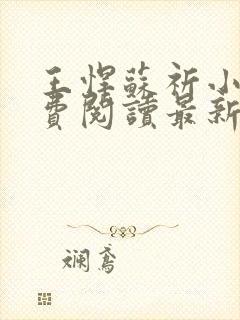 王悍苏祈小说免费阅读最新章节无弹窗