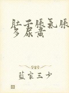 肚子胀气胀痛屁多尿黄