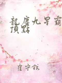 龙尘九星霸体诀顶点