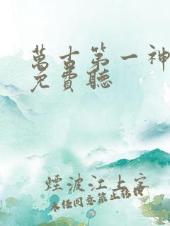 万古第一神小说免费听