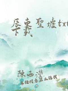 辰东圣墟txt下载