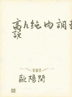 高h纯肉调教小说