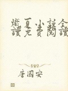 炽夏小说全文阅读免费阅读